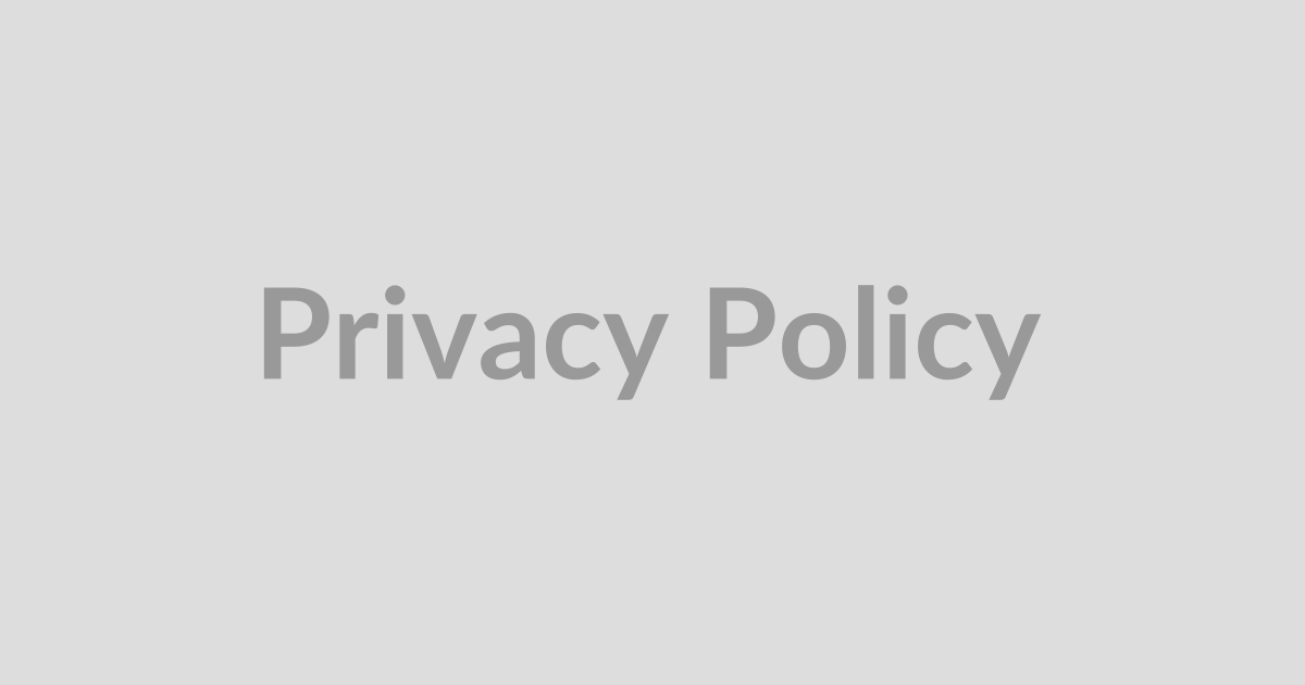 Privacy Policy