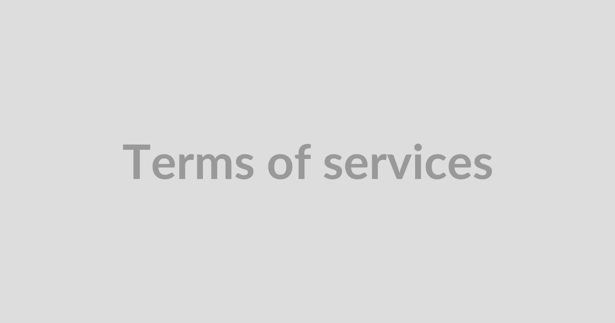 Terms of Services